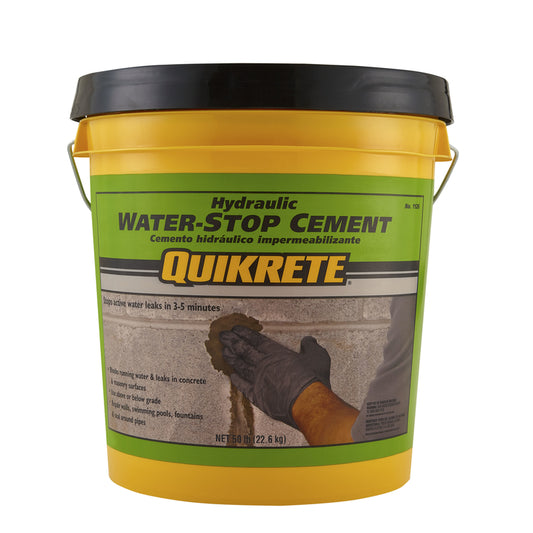 Quikrete Hydraulic Water Stop Cement 50 lb.