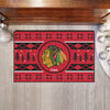 NHL - Chicago Blackhawks Holiday Sweater Rug - 19in. x 30in.