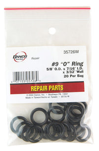 Danco 5/8 in. D X 7/16 in. D Rubber O-Ring 20 pk - Deal of The Week