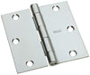 National Hardware 3 in. L Zinc-Plated Door Hinge 1 pk