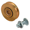 Prime-Line 1-1/4 in. D X 5/16 in. L Steel Roller Assembly 2 pk - Deal of The Week