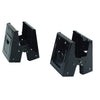 Hampton White Steel Shelf Support 18 Ga. 6 in. L 100 lb (Pack of 10)