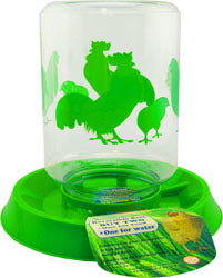 Comedero para pollos Lixit verde de 64 oz - Oferta de la semana