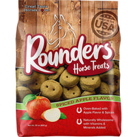 Rounders Horse Treats, Apple, 30 oz.