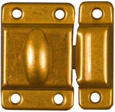 National Hardware Bright Brass Gold Steel Cupboard Turn