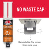 Automotive Epoxy Syringe 25 ml.JB Weld 2424 PSI Dark Grey KwikWeld Quick-Setting Steel Reinforced 
