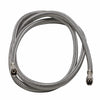 Fluidmaster 1/4 in. Compression X 1/4 in. D Compression 72 in. Stainless Steel Ice Maker Supply Line