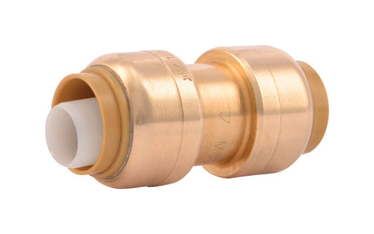 SharkBite Push to Connect 1/2 in. Push X 1/2 in. D Brass Coupling