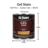 Old Masters Semi-Transparent Golden Oak Oil-Based Alkyd Gel Stain 0.5 pt