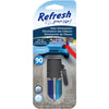 Refresh Your Car New Car /Cool Breeze Scent Air Freshener 1.41 oz Solid (Pack of 4)
