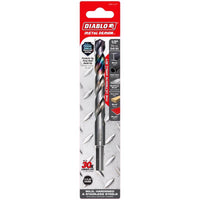 Diablo Metal Demon 1/2 in. X 6 in. L Stainless Steel Drill Bit 3-Flat Shank 1 pc - Deal of The Week