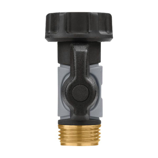 Válvula de cierre de manguera con rosca hembra/macho de metal Orbit Pro Flo de 3/4 pulg.