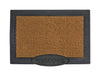GrassWorx Clean Machine 24 in. W X 36 in. L Black/Brown Welcome Polyethylene Door Mat - Open Box