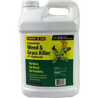 Weed & Grass Killer, Concentrate, 2.5-Gallons