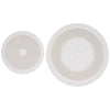 Allway .25 in. H X 4-3/4 in. L Vinyl White Wall Shield Mounts to door and wall (Pack of 10).