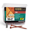 Deck Plus No. 10  x 3 in. L Star Flat Head Exterior Deck Screws 5 lb.