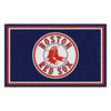MLB - Boston Red Sox 4ft. x 6ft. Plush Area Rug