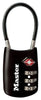 Master Lock 1-9/16 in. H X 1-3/16 in. W Steel 3-Dial Combination Luggage Lock