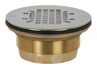 Sioux Chief 2 in. D Brass Shower Drain - Open Box