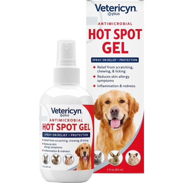 Vetericyn Plus Hot Spot Antimicrobial Hydrogel 3 oz.