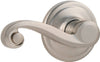 Kwikset Lido Satin Nickel Passage Lockset 1-3/4 in.