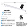 Feit SHOP 36 in. 1-Light lights 15 W LED Shop Light w/Motion Sensor - Open Box