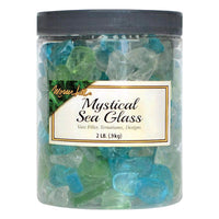 Mosser Lee Mystical Sea Glass Assorted Vase Filler 2 Lb.
