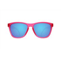 goodr Unisex Sunglasses Sunglasses Pink Frame Pink Frame Unisex Blue Lens Pink Frame Unisex Polarize