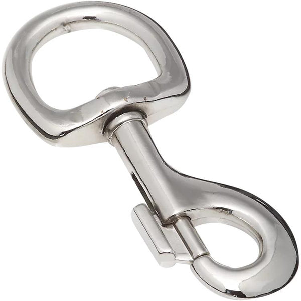 3004BC 4-1/4" x 1-1/4" Bolt Snap / Round Swivel - Zinc Plated