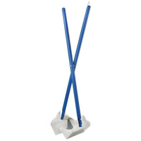 Four Paws Sanitary Pooper Scooper Plain Scoop Blue 33.5 in