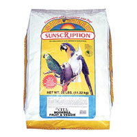 Vita Hookbill Fruit & Vegetable Food 25 lbs.