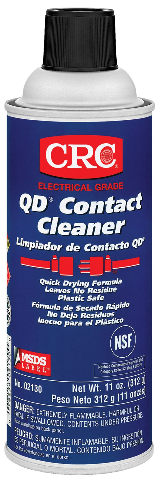 CRC QD Contact Cleaner 11 oz Liquid