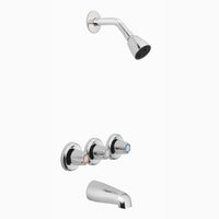 OakBrook Essentials 3-Handle Polished Chrome Tub and Shower Faucet - Deal of The Week