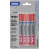 Markal Timberstik Plus 8 in. L Lumber Crayon Red 4 pc (Pack of 6)