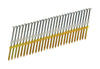 Senco 15 ga. Plastic Strip 20 Deg. Ring Shank Round Head Steel Framing Nails 2-3/8 L x 0.11 Dia. in.