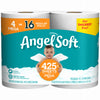 Angel Soft Toilet Paper 4 Rolls 429 sheet 45 ft. (Pack of 12)