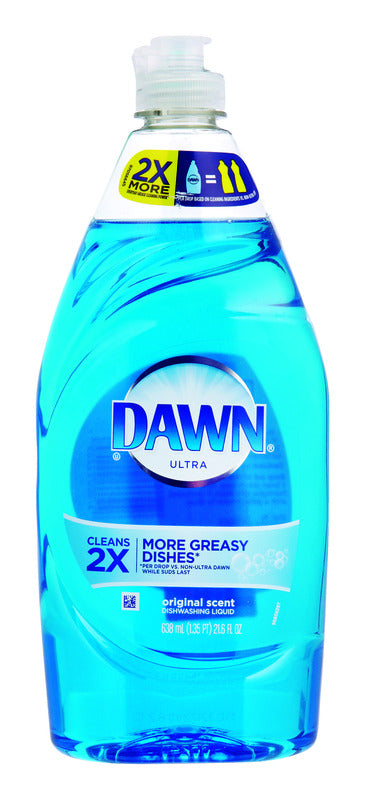 Dawn Ultra Original Scent Liquid Dish Soap 21.6 oz. (Case of 10)