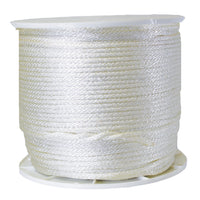 Lehigh Group G1016S1000S 1/4" X 1000' White Nylon Wellington Solid Braid Rope (Pack of 1,000)