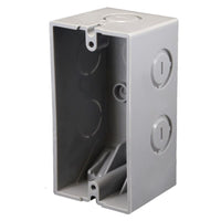 Cantex EZ Box New Work 12 cu in Rectangle Thermoplastic 1 gang Utility Handy Box Gray - Deal of The Week