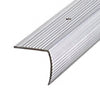 M-D 1.13 in. H x 36 in. L Prefinished Silver Aluminum Stair Edge (Pack of 6)