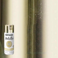 Rust-Oleum Specialty Metallic Brass Spray Paint 11 oz. (Pack of 6)