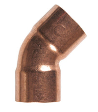Mueller Streamline 1-1/4 In. Sweat  X 1-1/4 In. Dia. Sweat Copper 45 Degree Elbow