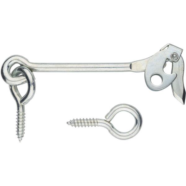 V2124 6â€ Safety Gate Hook - Zinc Plated