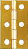 National Hardware 2 in. L Solid Brass Narrow Hinge 1 pk - Deal of The Week