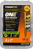Hillman POWERPRO ONE No. 8 X 2 in. L Star Flat Head Multi-Material Screw 1 lb 121 pk