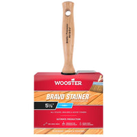 Wooster Bravo Stainer 5-1/2 in. Firm Flat Paint Brush - Open Box