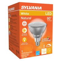 Sylvania Natural PAR38 E26 (Medium) LED Floodlight Bulb White 90 Watt Equivalence 1 pk - Deal of The Week