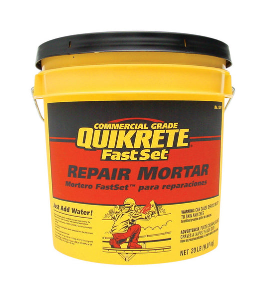 Quikrete Fast Set Gray Repair Mortar 20 lb.