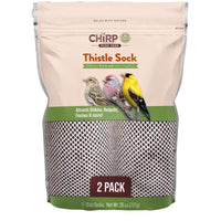 Chirp Pure Seed Thistle Thistle Sock Bird Food Feeder 13 lb (Pack of 6)