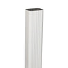 Amerimax 2 in. H x 3 in. W x 120 in. L White Aluminum K Downspout (Pack of 10)